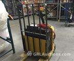 Lot: 15-3-10180: (1) Yale MPW060LEN24T2748 Electric Pallet Jack 