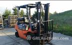 Lot: 15-3-10077: (1) Toyota 7FGU20 Propane Forklift 