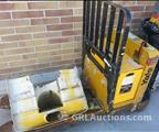 Lot: 15-3-10071: (1) Yale MPW060LEN24T2748 Electric Pallet Jack 