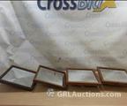 Lot: 15-7-10975: (4) Projector Wall Mirrors  