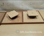 Lot: 15-7-10975: (4) Projector Wall Mirrors  