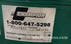 Lot: 15-3-10685: (1) Champion VR10-12 Air Compressor 
