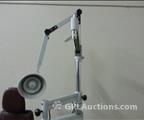 Lot: 15-7-11086: (1) Woodlyn Opthamlic Chair (1) Woodlyn Optical Stand 
