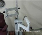 Lot: 15-7-11086: (1) Woodlyn Opthamlic Chair (1) Woodlyn Optical Stand 