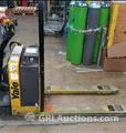 Lot: 15-3-10044: (1) Yale MPW060LEN24T2748 Electric Pallet Jack 