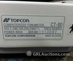 Lot: 13-7-1497: (1) Topcon CT-80 