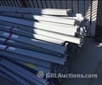 Lot: 15-3-9703: (79) Ridge-U-Rak Cross Beams 96”  (93) Wire Decking Mixed lot (10) Warehouse Racking Mixed lot 
