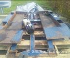 Lot: 15-3-11176: (1) Challenger 67000 Low Rise Auto Lift (1) Challenger 10,000 # Pad Lift 