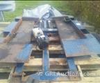 Lot: 15-3-11176: (1) Challenger 67000 Low Rise Auto Lift (1) Challenger 10,000 # Pad Lift 