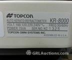 Lot: 13-7-2289: (1) Topcon KR-8000 