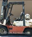 Lot: 15-3-11338: (1) Nissan PJ02A20PV Propane Forklift 