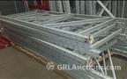 Lot: 15-3-11372: (5) Ridge-U-Rak Uprights 44” X 120”  (4) Ridge-U-Rak Uprights 44” X 168”  