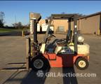 Lot: 15-3-11336: (1) Nissan PJ02A20PV Propane Forklift 