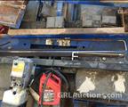 Lot: 15-3-11600: (1) Coats 950 Electric Wheel Balancer (1) Rotary 10,000 # Automotive Pad Lift 