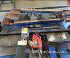 Lot: 15-3-11600: (1) Coats 950 Electric Wheel Balancer (1) Rotary 10,000 # Automotive Pad Lift 