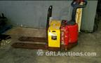Lot: 15-3-11536: (1) Raymond 111TM-F60L Electric Pallet Jack 