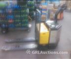 Lot: 15-3-11588: (1) Crown PW 3520-60 Electric Pallet Jack 