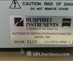 Lot: 15-7-11725: (1) Zeiss Humphrey 599 
