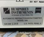 Lot: 13-7-1561: (1) Zeiss Humphrey 599 