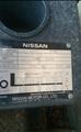 Lot: 15-3-11553: (1) Nissan MPL01A20LV Propane Forklift 