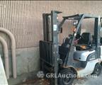 Lot: 15-3-11553: (1) Nissan MPL01A20LV Propane Forklift 