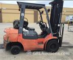 Lot: 15-3-11616: (1) Toyota 7FGU25  Propane Forklift 