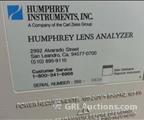 Lot: 15-7-11896: (1) Zeiss Humphrey 350 