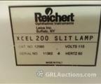 Lot: 15-7-11897: (1) Reichert Xcel 200 12560 (1) Haag-Streit Bern 1250 